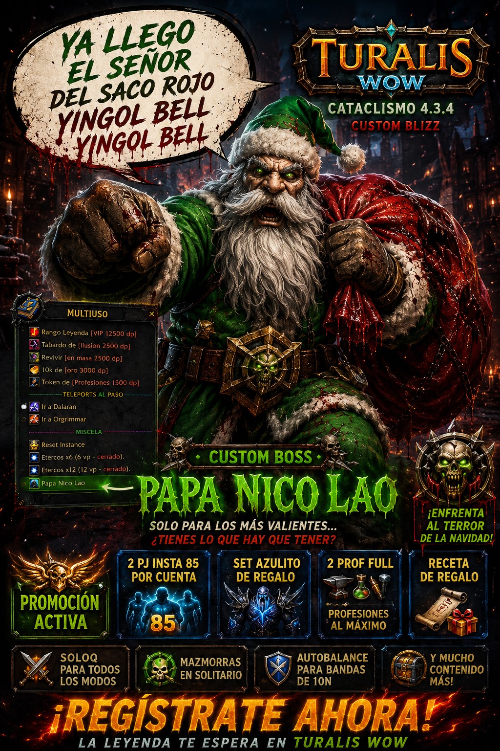 🔥 ¡NUEVO CUSTOM BOSS EN TURALIS WOW! 🔥